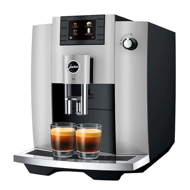 Jura E6 Automatic Espresso Machine, Platinum (Mid Range) #15465