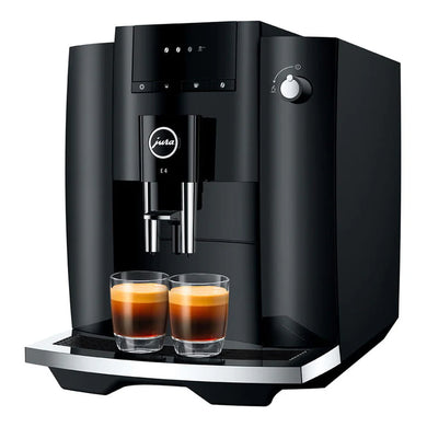 Jura E4 Automatic Espresso Machine, Piano Black (Economy) #15466