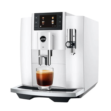 Jura E8 Automatic Espresso Machine, Piano White (Mid Range) #15683