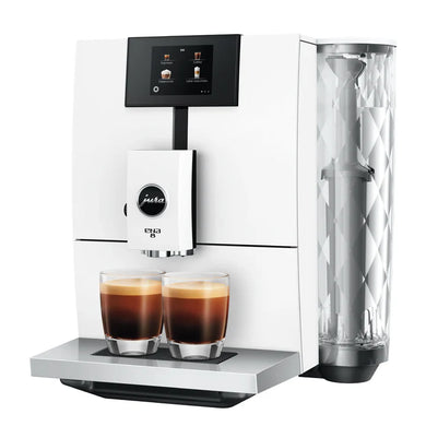 Jura ENA 8 Automatic Espresso Machine, Full Nordic White (Premium Compact Lifestyle) #15495