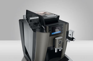 Jura W8 Professional Automatic Espresso Machine, Dark Inox (50 Cups) #15650