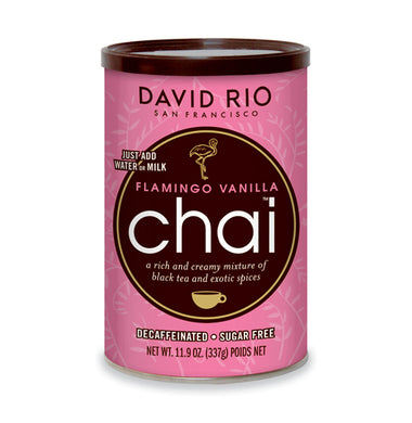 Sugar Free Decaf Flamingo Vanilla Chai 12OZ - David Rio in Toronto