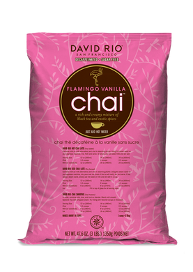 Sugar Free Decaf Flamingo Vanilla Chai 3LB bag - David Rio in Toronto & GTA