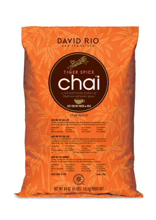 chaiページ Tiger Spice Chai 4LB - David Rio - Toronto, Markham, GTA