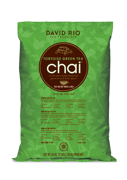 Green Tortoise Chai 4LB by David Rio - Available in Toronto, Canada