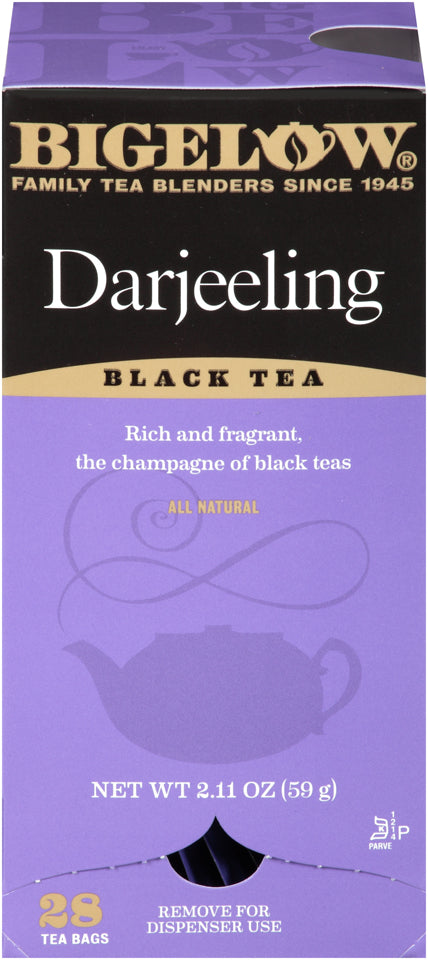 DARJEELING BLACK TEA by Bigelow - All Natural - Box - Toronto