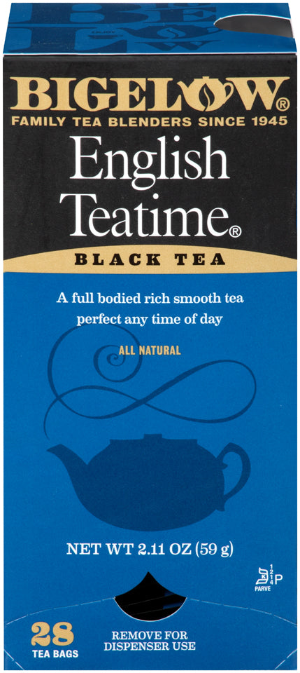 ENGLISH TEATIME BLACK TEA Box by Bigelow