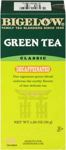 GREEN TEA CLASSIC - DECAFFEINATED by Bigelow - Toronto