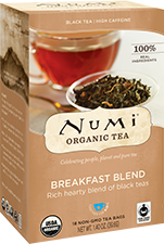 NUMI BREAKFAST BLEND BLACK ORGANIC TEA - Toronto