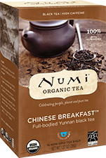 NUMI CHINESE BREAKFAST ORGANIC BLACK TEA - Toronto