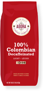 100% Colombian Decaf Coffee CO2 Processed - Toronto, GTA ONT Delivery