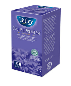 ENGLISH BREAKFAST TEA box by Tetley