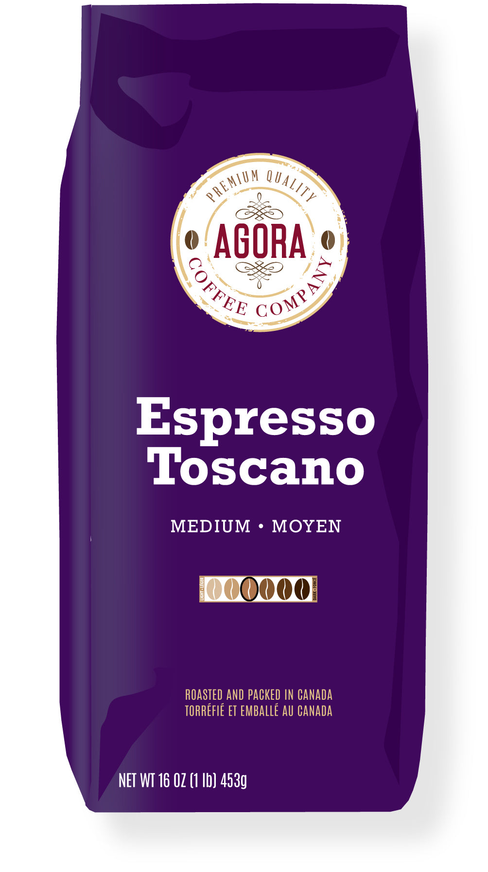 TOSCANO ESPRESSO -  Medium Dark Blend - Toronto