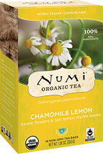 NUMI CHAMOMILE LEMON HERBAL ORGANIC TEA - Toronto