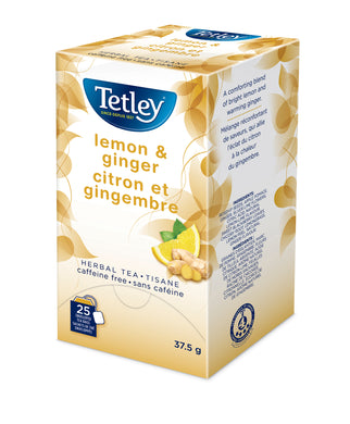 LEMON GINGER TEA by Tetley - Box