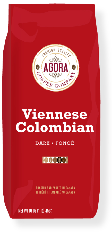 VIENNESE European Prep. Colombian Medium Roasted Coffee - Toronto/GTA