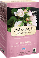 NUMI WHITE ROSE WHITE TEA